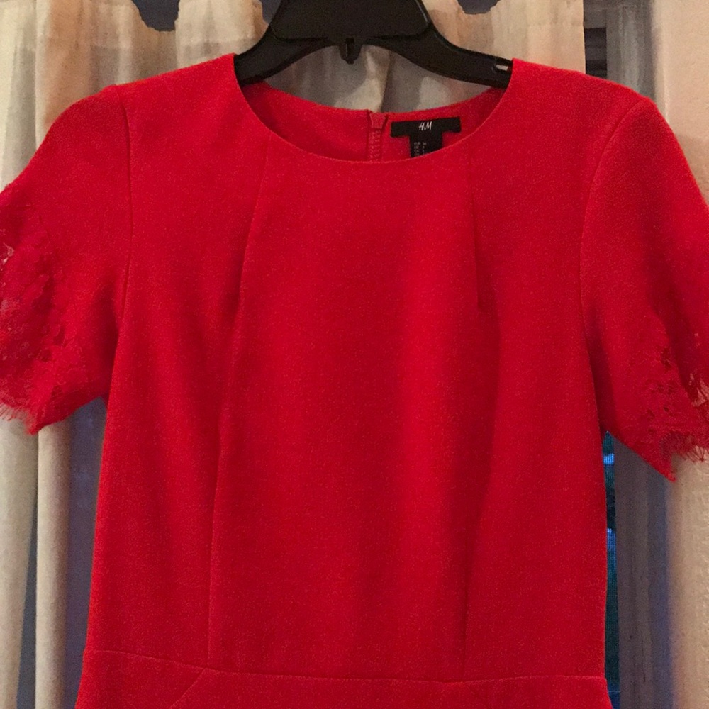 Red dress